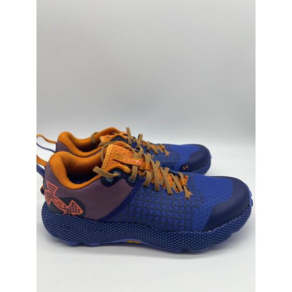 Under Armour HOVR Ridge Trail Running Shoes Blue 3025852 502 Men's Size 9 - Picture 1 of 12